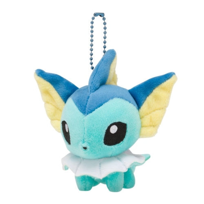 Vaporeon Motchiri (chubby) Mascot Plush Keychain Pokmon Dolls