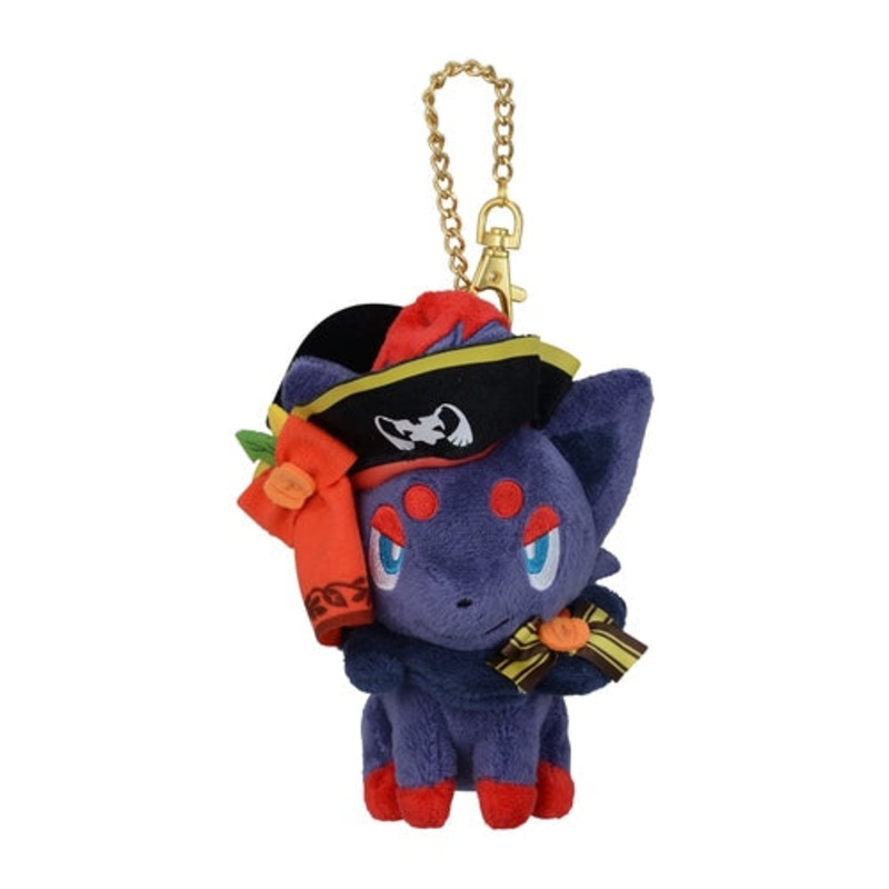 Zorua Mascot Plush Keychain Halloween Harvest Festival