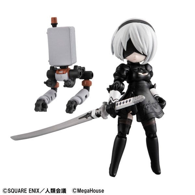 2B Desktop Army Posable Figure - NieR:Automata Ver1.1a Collab