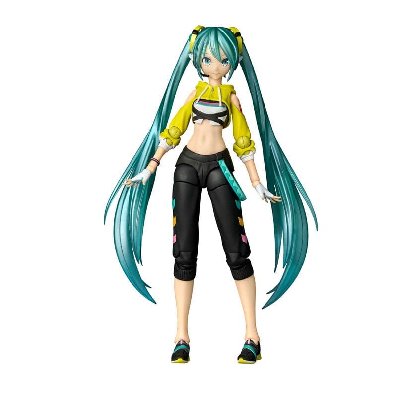Hatsune Miku (Fit Boxing Ver.) Revoltech Amazing Yamaguchi Figure - VOCALOID Series