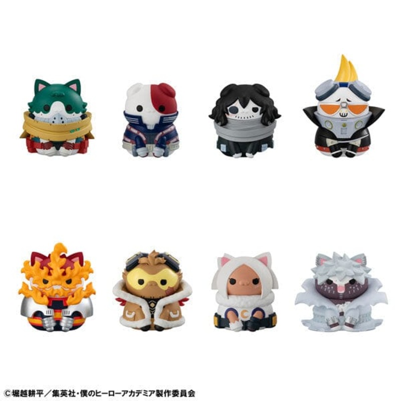 HeroAca Kitties NO.01 MEGA CAT PROJECT Figure - My Hero Academia (8Pcs/BOX)