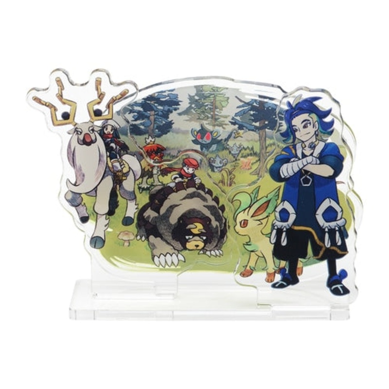 Adaman & Leafeon Acrylic stand HISUI DAYS