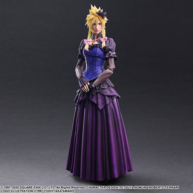 Cloud Strife Figure Dress ver. Final Fantasy VII Remake PLAY ARTS KAI