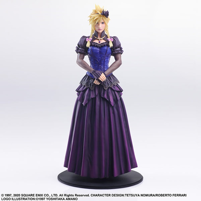 Cloud Strife Figure Dress ver. Final Fantasy VII Remake STATIC ARTS