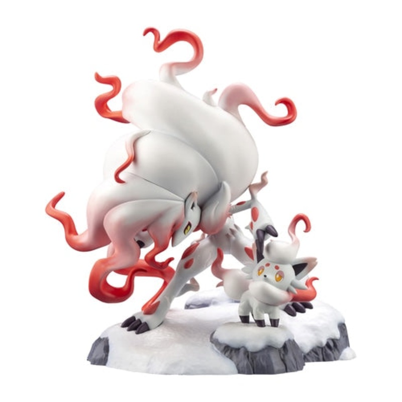 Hisuian Zorua and Zoroark Figure Pokmon LEGENDS Arceus