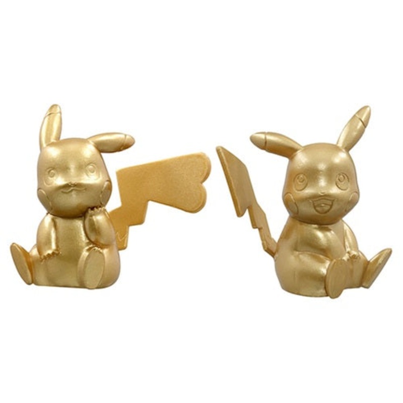MONCOLL 25th Anniversary Golden Pikachu Figure Set