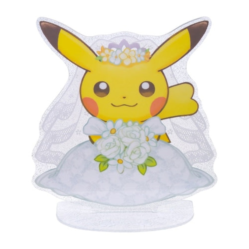 Pikachu Bride (Female) Welcome Panel Pokemon Garden Wedding