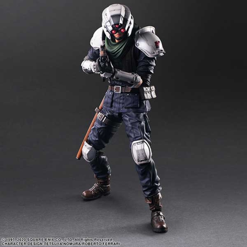 Shinra Security Officer Figure Final Fantasy VII Remake PLAY ARTS KAI