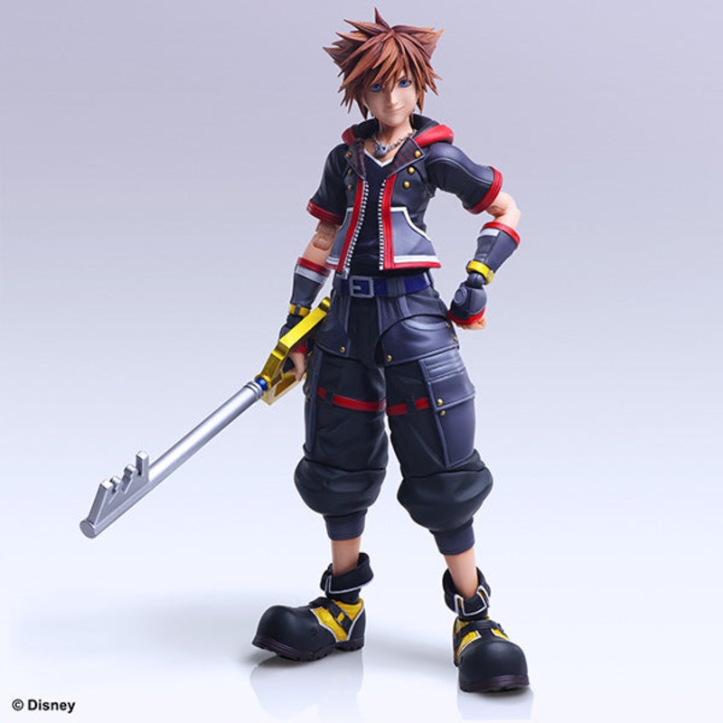 Sora ver. 2 deluxe ver. Figure Kingdom Hearts III PLAY ARTS KAI