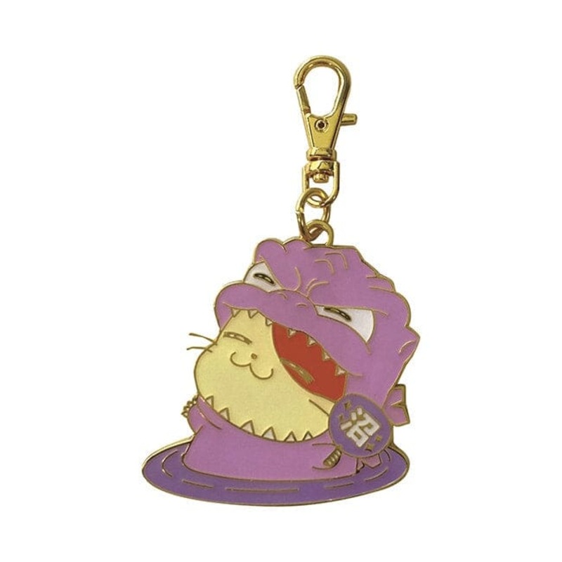 Godziham-kun (PU) Metal Charm Keychain - Godzilla x Hamtaro