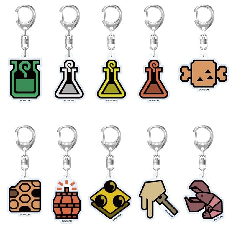 Item Icon Acrylic Keychain - Monster Hunter Wilds (10Pcs/BOX)