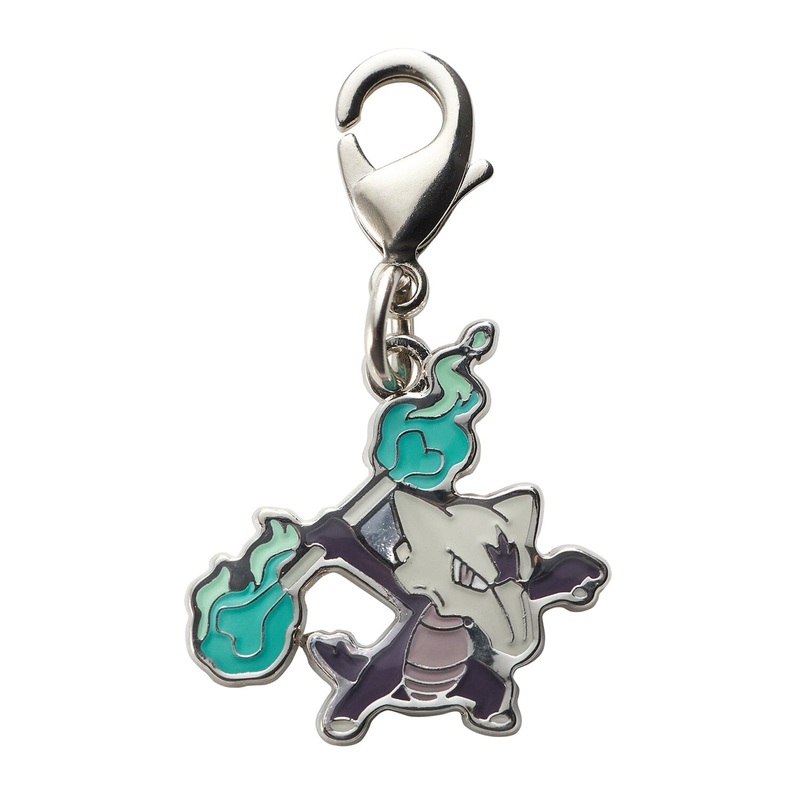 Marowak - National Pokdex Metal Charm Keychain #A105