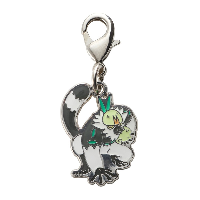 Passimian - National Pokdex Metal Charm Keychain #766