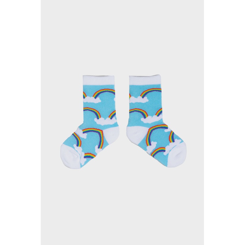 Rainbow Socks Ages 2 -4