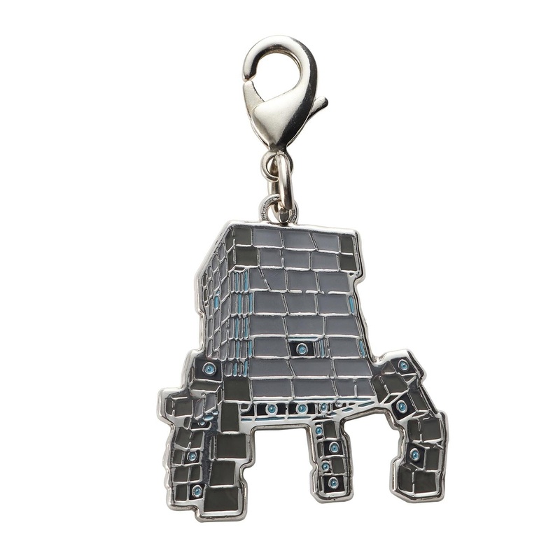 Stakataka - National Pokdex Metal Charm Keychain #805