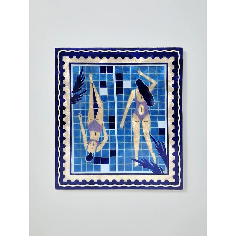 Resort View Laps Blue