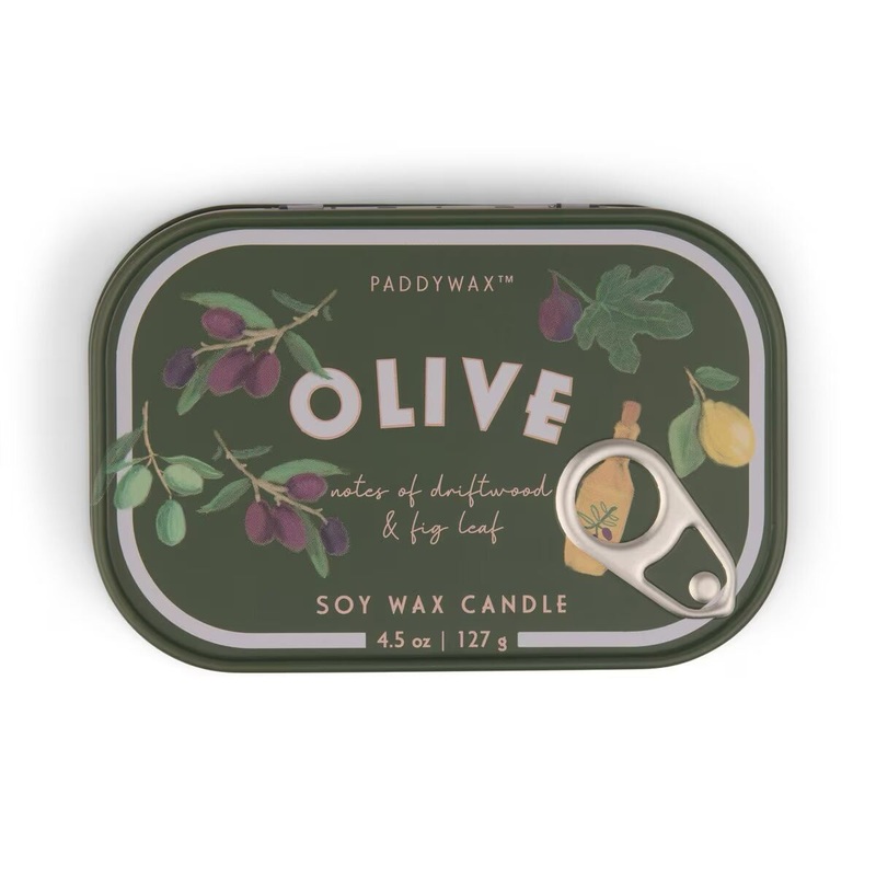 Bistro 4.5oz/127g Tin Candle - Fig & Olive