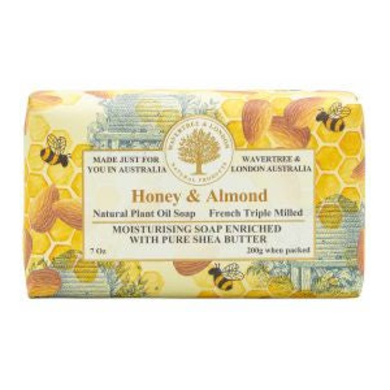 Natural Plant Oil Soap - Almond And Honey