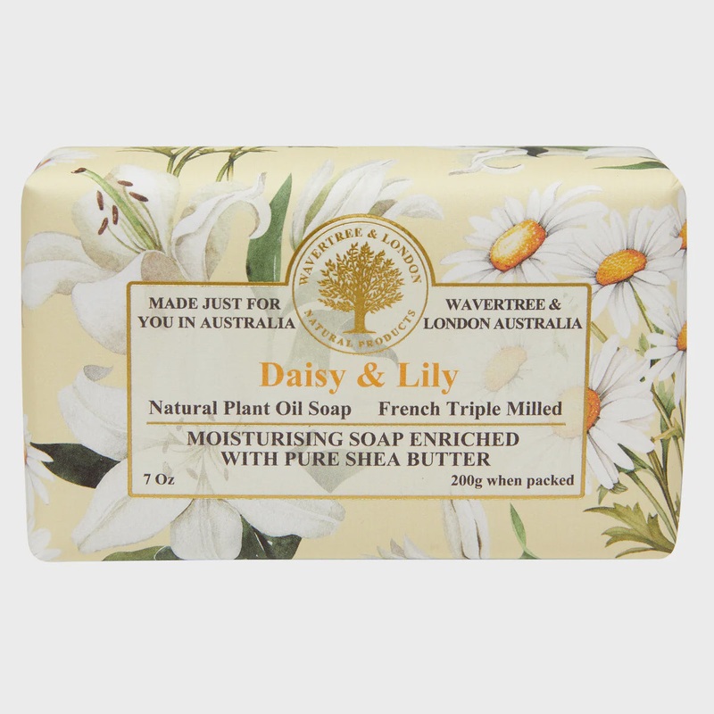Natural Plant Oil Soap - Daisy & Lily