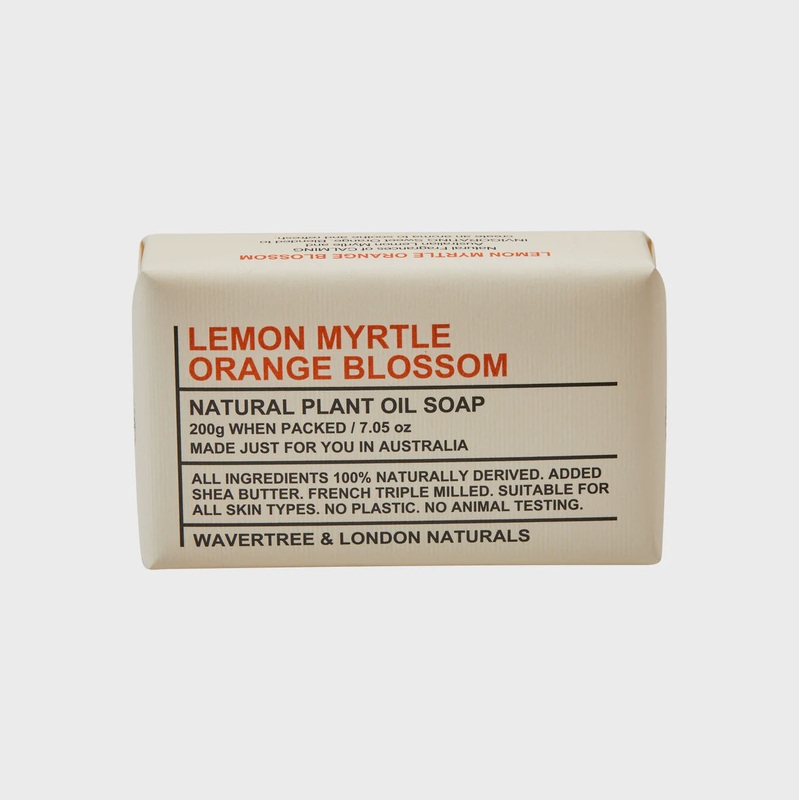 Natural Plant Oil Soap - Lemon Myrtle Orange Blossom