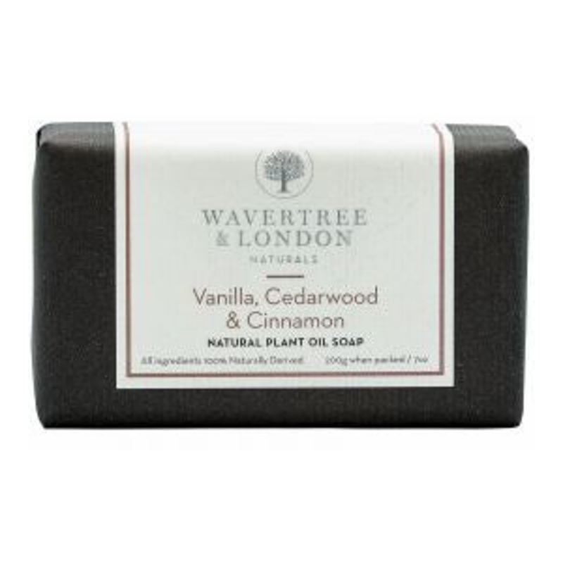 Natural Plant Oil Soap - Vanilla, Cedarwood & Cinnamon
