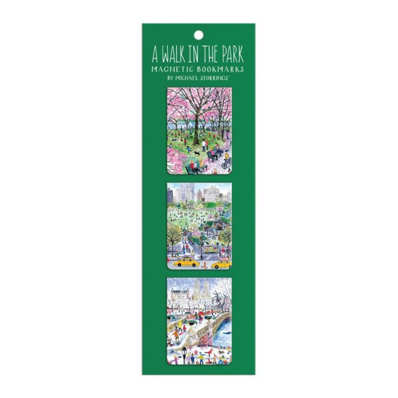 A Walk In The Park Magnetic Bookmarks