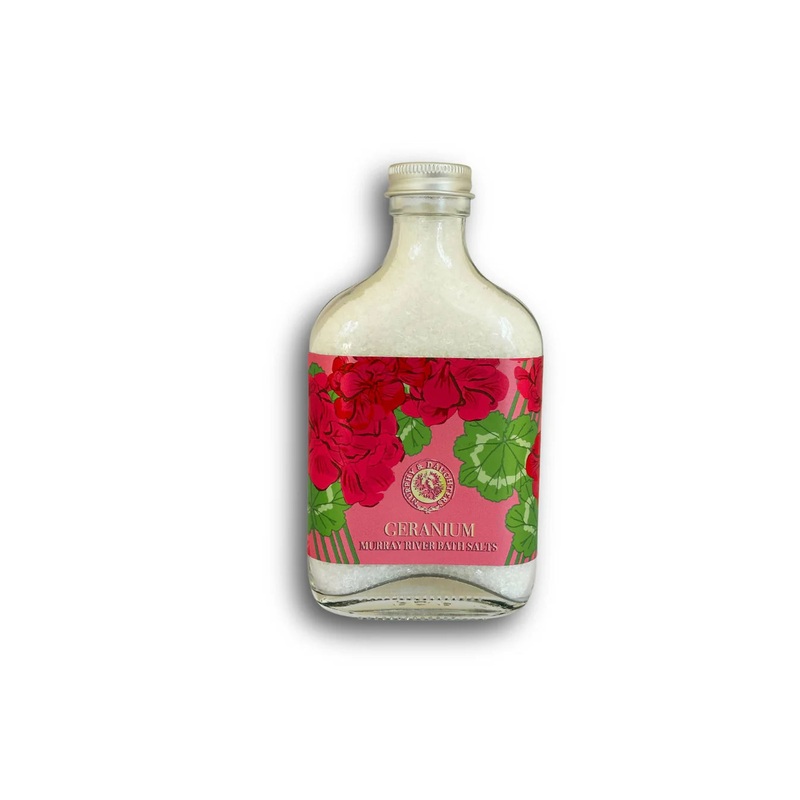 Bath Salt Glass Bottle 225gm