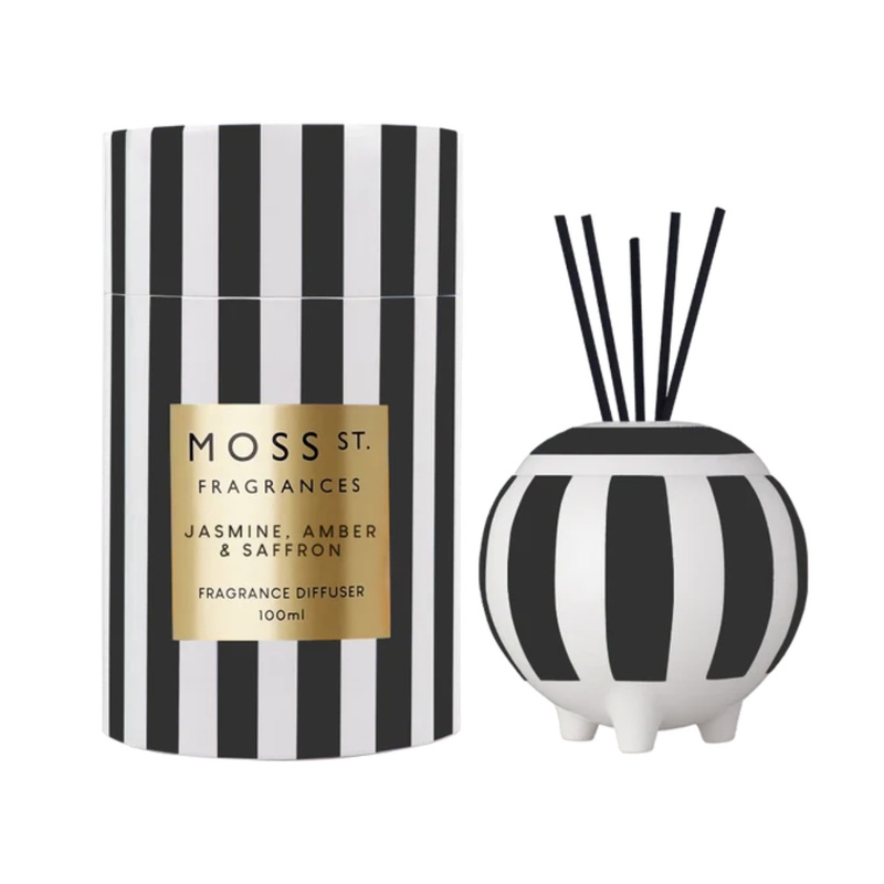 Ceramic Diffuser 100ml - Jasmine Amber & Saffron