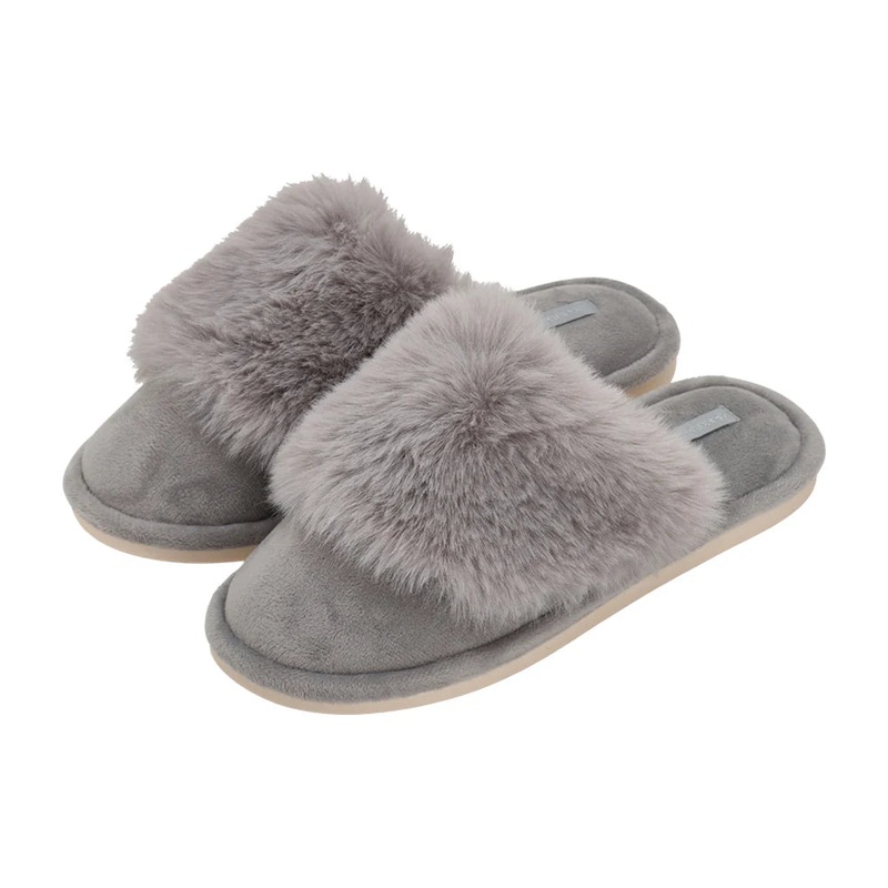 Slippers - Cosy Luxe - Grey