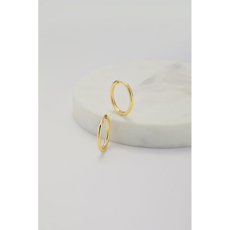 Delilah Hoop Medium - Gold (6719)