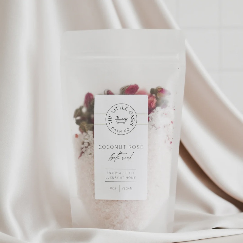 Magnesium Bath Soak Coconut Rose