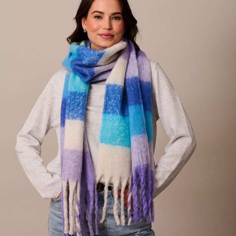 Blue Saint Martin Scarf