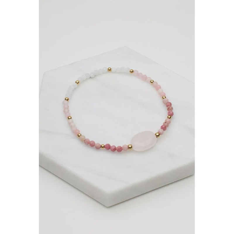 Pia Bracelet - Dusky Rose (7092)