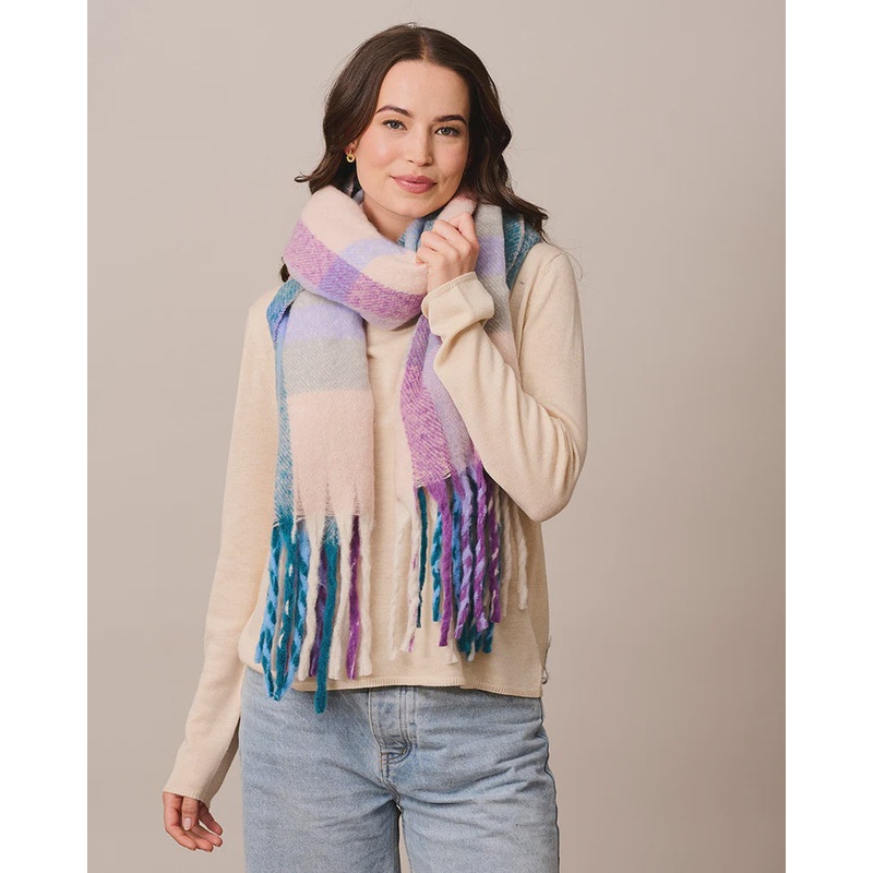 Pink Valmorel Scarf