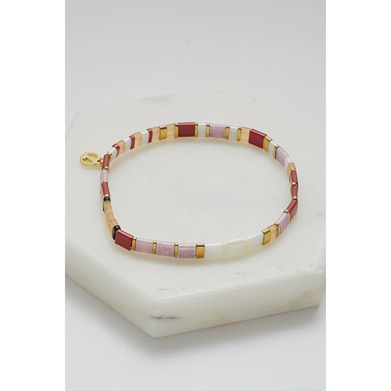 Tile bracelet - Rouge (6350)
