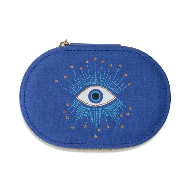Oval Jewellery Case - Starry Eyed