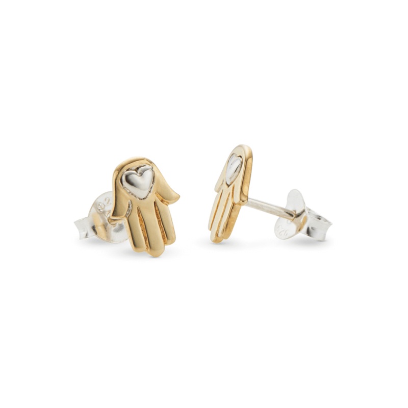 Palas - Hamsa Stud Earrings  $39.95