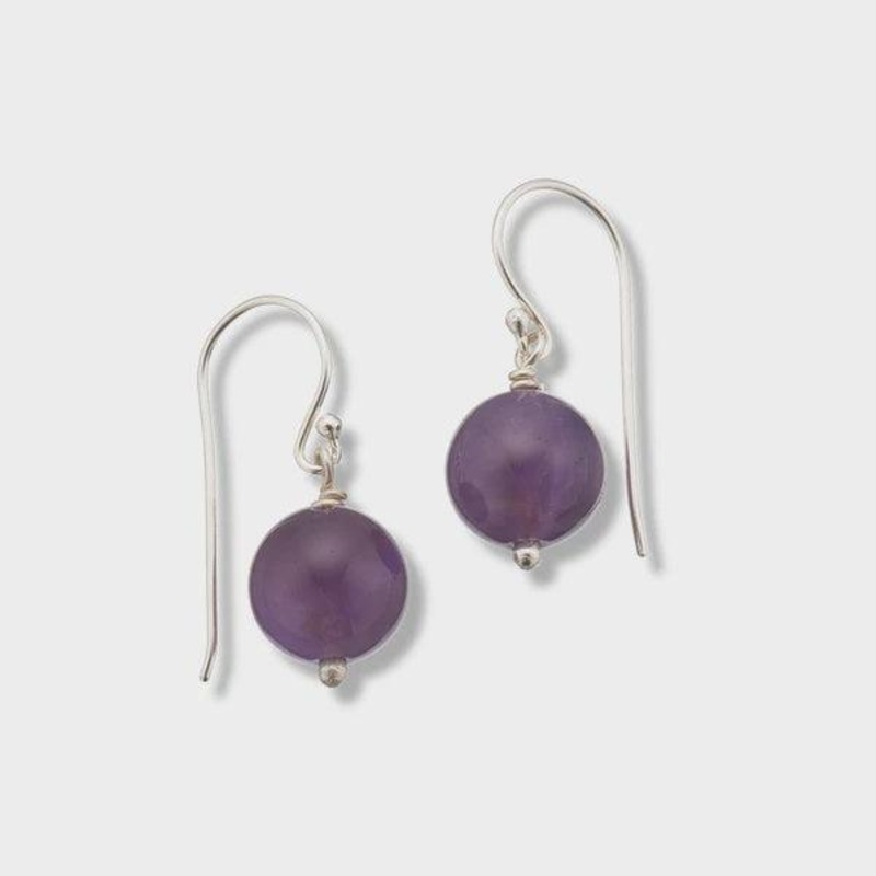Amethyst Healing Gem Earrings