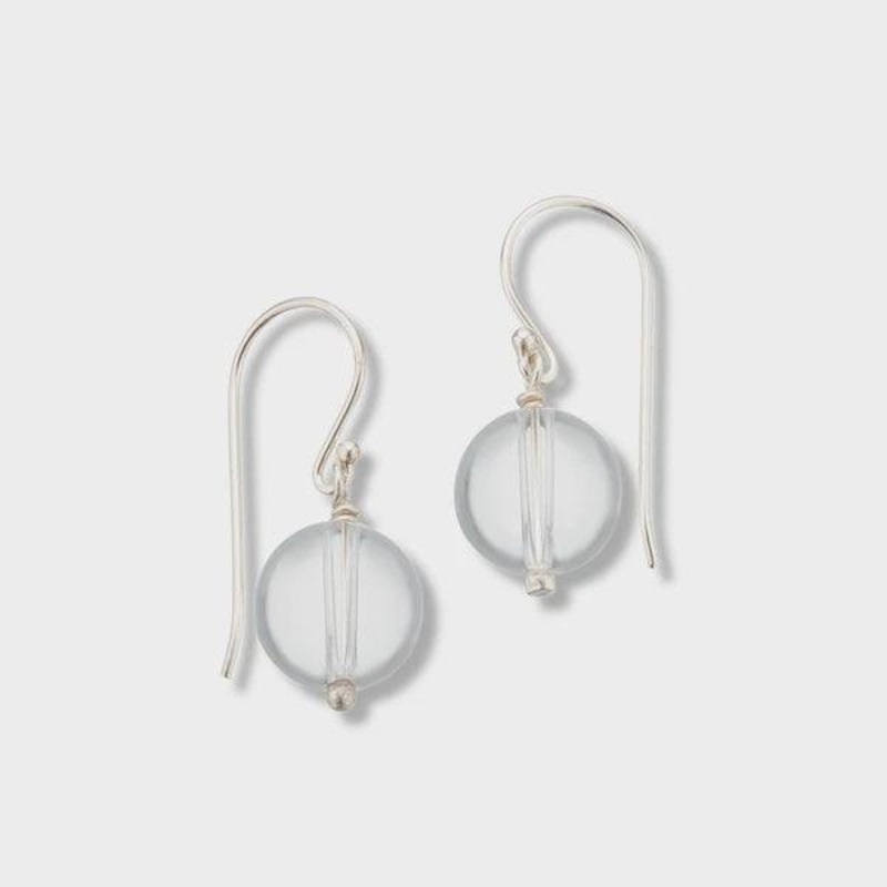 Crystal Quartz Healing Gem Earrings