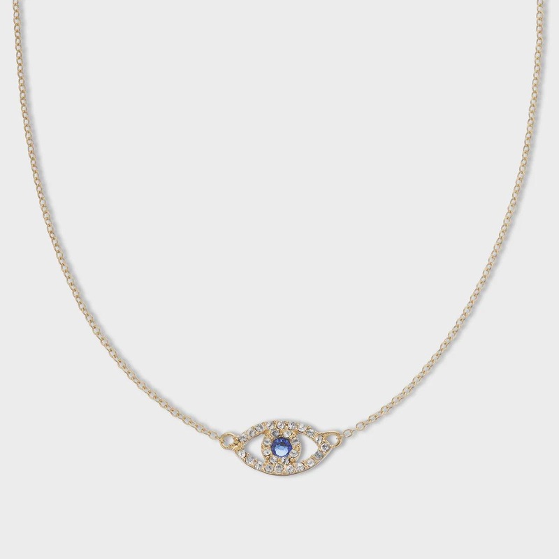 Mykonos Evil Eye Necklace