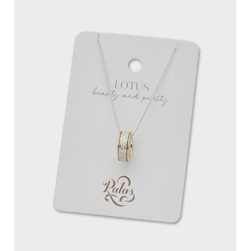 Lotus Spinning Necklace