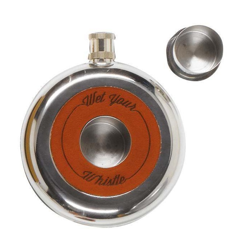 Round Hip Flask