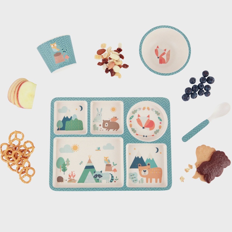 Love Mae - Divided Plate Set - Wild Camping