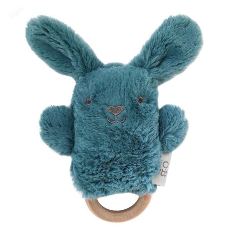 OB Designs - Wooden Teether - Banjo Bunny