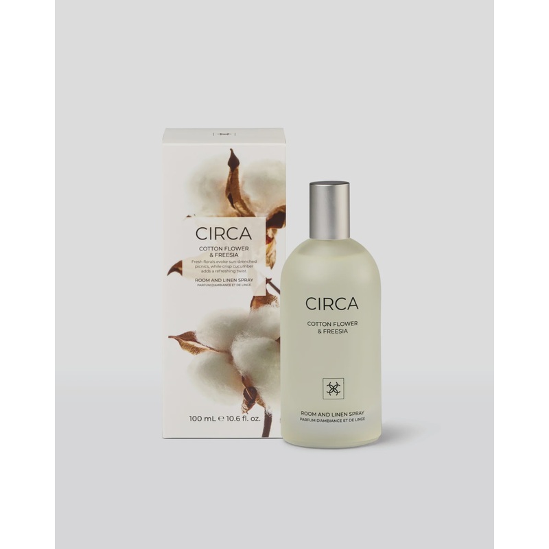 100ml Room & Linen Spray - COTTON FLOWER & FREESIA