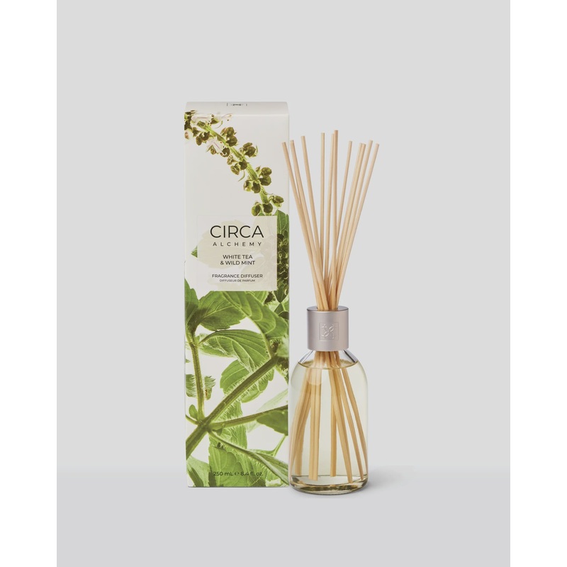250ml Diffuser - Alchemy - WHITE TEA & WILD MINT