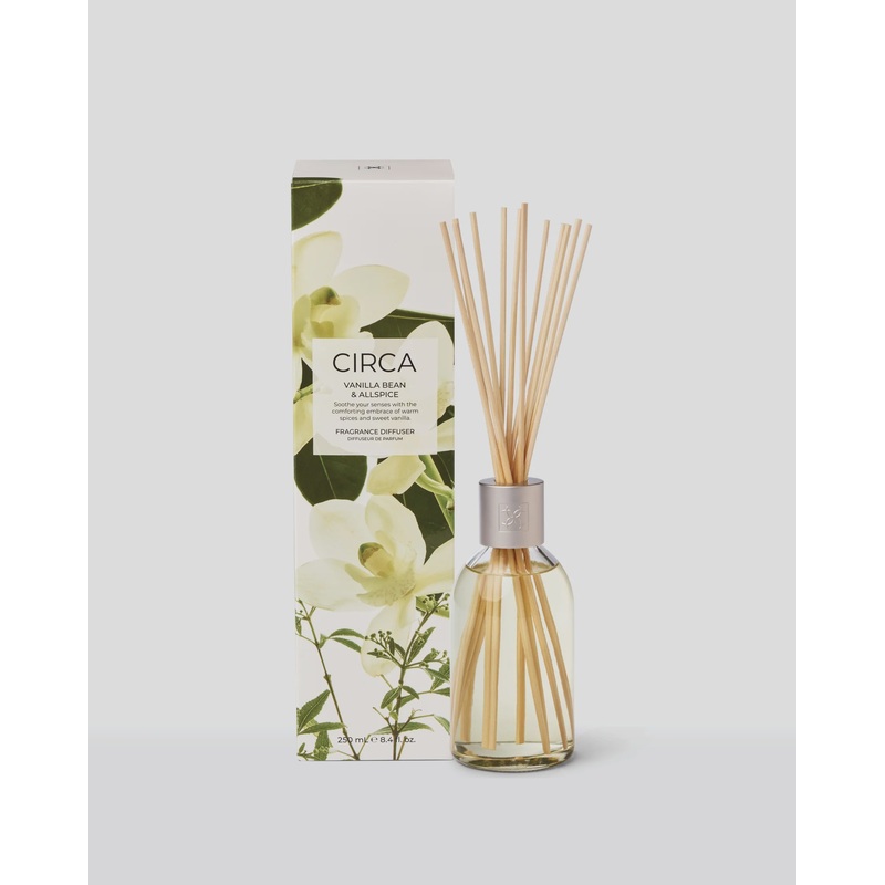 250ml Diffuser - VANILLA BEAN & ALLSPICE