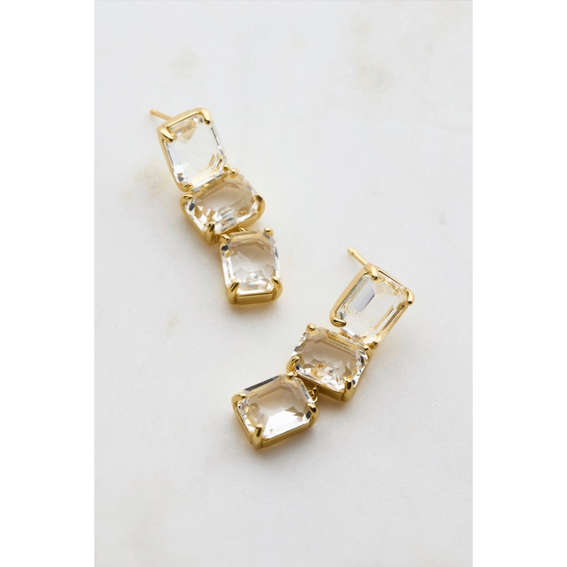Talia Earring - Clear (7252)