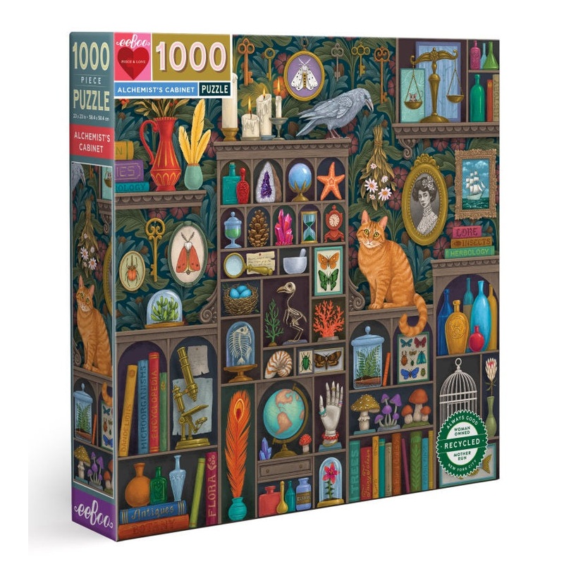 1000 Pc Puzzle  Alchemists Cabinet