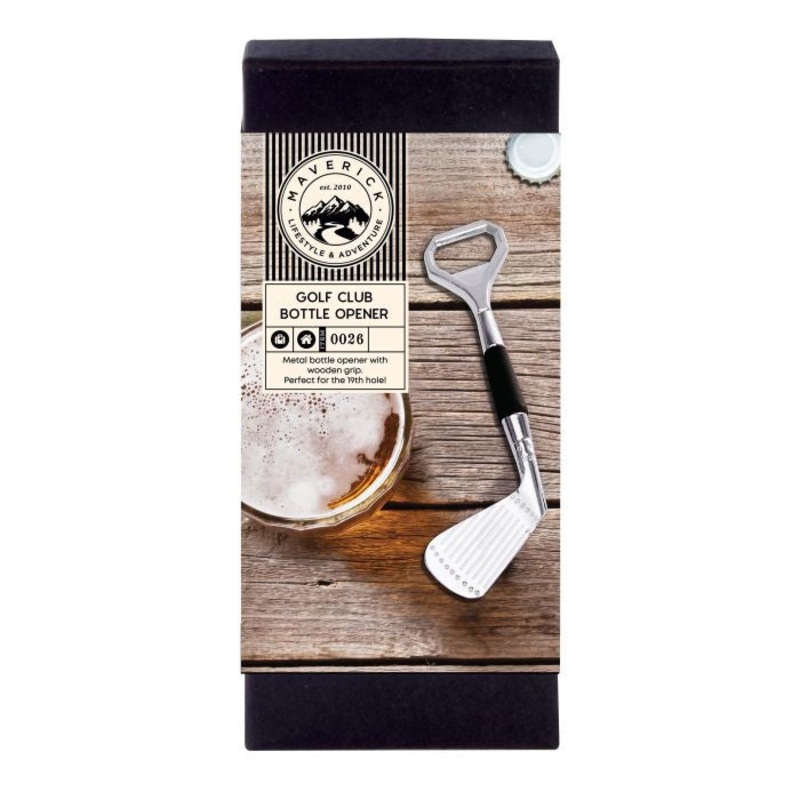 Golf Club Bottle Opener - Maverick